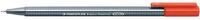 STAEDTLER Malstift Staedtler Fineliner triplus rPP violett