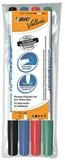 BIC Whiteboard Marker Velleda 1721, (4-tlg), mit widerstandsf&auml;higer Spitze