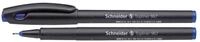 SCHNEIDER Folienstift Schneider Fineliner Topliner 967 9673 04mm blau