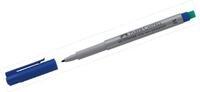Faber-Castell Folienstift Folienschreiber nonpermanent M blau