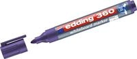 edding Whiteboard Marker Whiteboardmarker edding 360 nachf&uuml;llbar 1,5-3mm violett