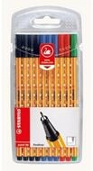 STABILO Fineliner Point 88 Grund- farben im 10er Et 871468...