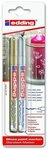 edding Marker edding 751 Lackmarker medium, 2er Set gold/silber