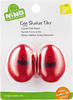 Meinl Percussion Shaker, Egg Shaker Set NINO540R-2, Red, 2 pcs - Shaker