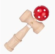 goki Wurfscheibe Kendama rot (packung, 2-St., kendama), Ein Spielzeug f&uuml;r