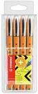 STABILO Hefter STABILO worker+ Tintenroller - 0,5 mm - 4er Etui