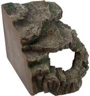TRIXIE Terrariendeko Eck-Fels mit H&ouml;hle und Plattform - diverse - 24 &times; 19 &times;...