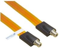 GOOD CONNECTIONS Alcasa S-1000QL Koaxialkabel 0,445 m F Transparent TV-Adapter