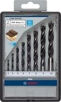 BOSCH Bohrer- und Bitset Bosch Holzspiralbohrer 8tlg.