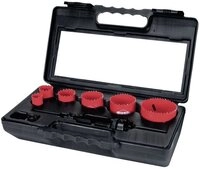 Ruko Bohrkrone RUKO A106340 A106340 Lochs&auml;gen-Set 8teilig 22 mm, 29 mm, 35 mm, 44 mm