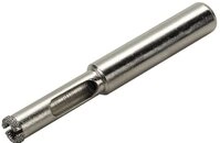Wolfcraft Fliesenbohrer Wolfcraft Diamant-Bohrer &Oslash; 10 mm Rundschaft