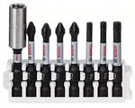 BOSCH Kreuzschlitz-Bit Schrauberbit-Set Impact Control, 8-teilig, 2 x PH2, 2x...