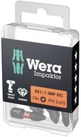Wera Kreuzschlitz-Bit Wera 05057616001 Kreuzschlitz-Bit 2 D 6.3 10 St.