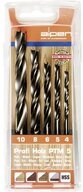 Alpen Holzbohrer HSS Maschinen-Holzspiralbohrer-Set 600114100