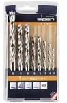Alpen Holzbohrer Alpen 600093100 Holz-Spiralbohrer-Set 8teilig 3 mm, 4 mm, 5...