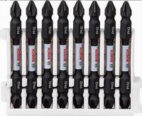 Bosch Professional Bohrer- und Bitset Doppelklingen Schrauberbit-Set, 8-teilig,