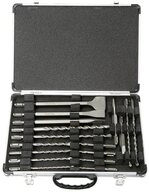 Makita Spiralbohrer SDS+ Bohrer/Meissel-Set 17tlg D-42444, inkl. Mei&szlig;el
