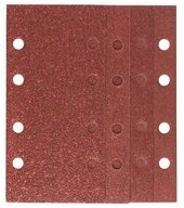 BOSCH Schleifpapier Schleifblatt-Set f&uuml;r Schwingschleifer, 25-teilig, 8 L&ouml;cher