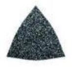 Fein Schleifpapier Fein Dreieck-Schleifblatt ungelocht, 80mm K60 VE &agrave; 50 St&uuml;ck