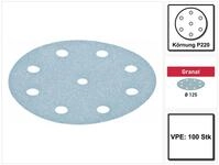 FESTOOL Schleifscheibe Granat STF D125/8 P220 GR/100 Schleifscheibe 125 mm P220...
