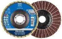 Pferd Schleifscheibe PFERD TOOLS POLIVLIES-F&auml;cherscheibe PVL Korund &Oslash; 125 mm