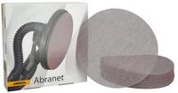 Mirka Schleifscheibe Abranet, (25 St), Korn P100, &Oslash; 225 mm, Klett-Netz,...