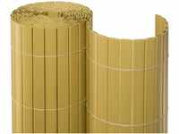 Noor Sichtschutzmatte PVC 120 x 300 cm bambus