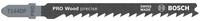 BOSCH Stichs&auml;geblatt Pro Wood precise (100 St&uuml;ck), Wood precise T144DP, 100...