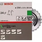 Bosch Professional Kreiss&auml;geblatt Bosch HM S&auml;geblatt 254x2,0x30mm Z=24 WZ/N