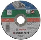 BOSCH Trennscheibe Bosch Trennscheibe gerade Metall D= 115 mm Dicke= 2,5 mm -
