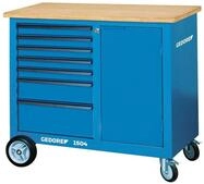 Gedore Werkbank 1504 0511 Rollwerkbank mit 7 Schubladen
