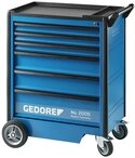 Gedore Werkzeugkoffer 2005 0321 Werkzeugwagen mit 6 Schubladen