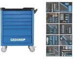 Gedore Werkzeugkoffer WSL-L-TS-308 Werkzeugwagen workster smartline mit...