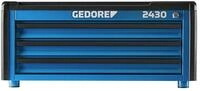 Gedore Werkzeugkoffer 2430 Werkzeugtruhe mit 3 Schubladen