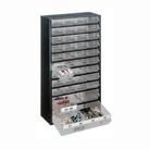 raaco Mehrzweckschrank-Set raaco Kleinteilemagazin B 306 x T 150 x H 552 mm