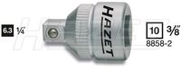 HAZET Steckschl&uuml;ssel Hazet 8858-2 Steckschl&uuml;ssel-Adapter 1/4 Zoll Antrieb...