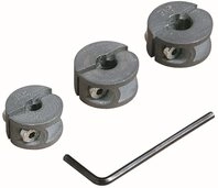 Wolfcraft Holzbohrer Wolfcraft Tiefenstopp 3-teilig &Oslash; 6, 8, 10 mm