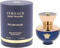 Versace Eau de Parfum Dylan Blue pour Femme, Glasflakon, Parf&uuml;m EDP, Damenduft
