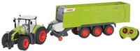 Happy People RC-Traktor Claas Axion 870 + Anh&auml;nger Cargos 9600, mit...