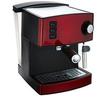 Adler Lockenstab AD 4404r Espressomaschine 15 bar mit Milchaufschäumer rot