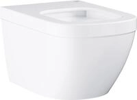 Grohe WC-Komplettset Wand-Tiefsp&uuml;l-WC Euro ohne WC-Sitz wei&szlig;