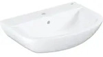 Grohe Waschtischarmatur mit &Uuml;berlauf 60cm wei&szlig; 39421000 (Paket, Bau Keramik