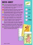 DJECO Spiel Kartenspiel f&uuml;r Kinder Bata-Waf