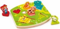 Hape Puzzle Bauernhof-Ger&auml;usche-Puzzle, 6 Puzzleteile