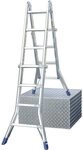 KRAUSE Teleskopleiter Krause Aluminium-Gelenk-Teleskopleiter STABILO 5 m