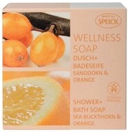 Speick Naturkosmetik GmbH & Co. KG Feste Duschseife Wellness Soap - Sanddorn +...