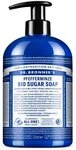 Dr. Bronners Fl&uuml;ssigseife Pfefferminze, 1-tlg., Sugar Soap Naturseife 710 ml