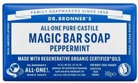 Dr. Bronners Handseife Pfefferminze - St&uuml;ckseife All-One Magic Bar Soap 140g