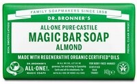 Dr. Bronners Handseife Mandel - St&uuml;ckseife All-One Magic Bar Soap 140g
