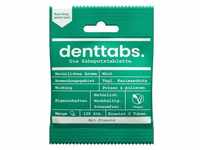 Denttabs Zahnpasta DENTTABS Zahnputztabletten Mint (125 Stück) - mit Fluorid,